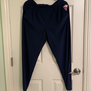Navy blue slacks